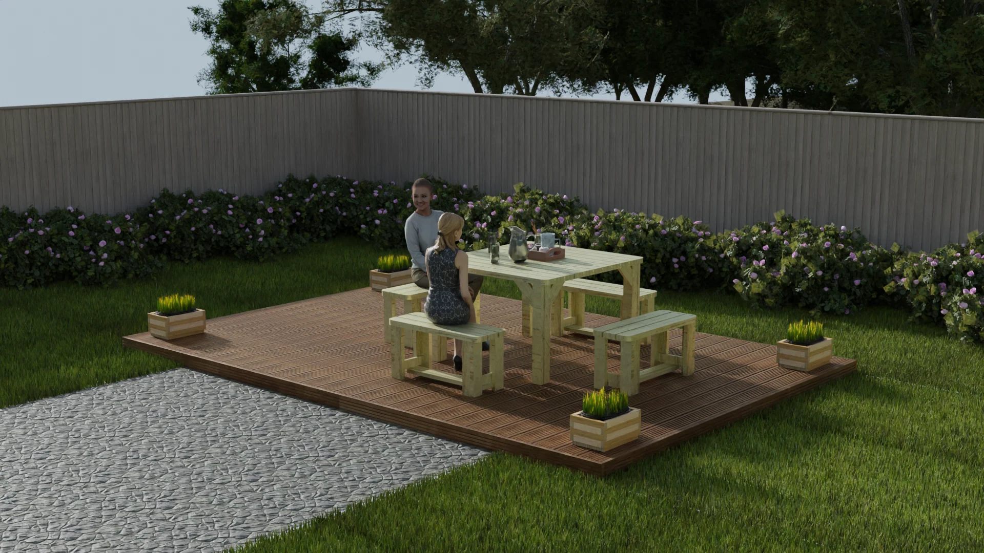 Wooden Decking Kit - Image 8