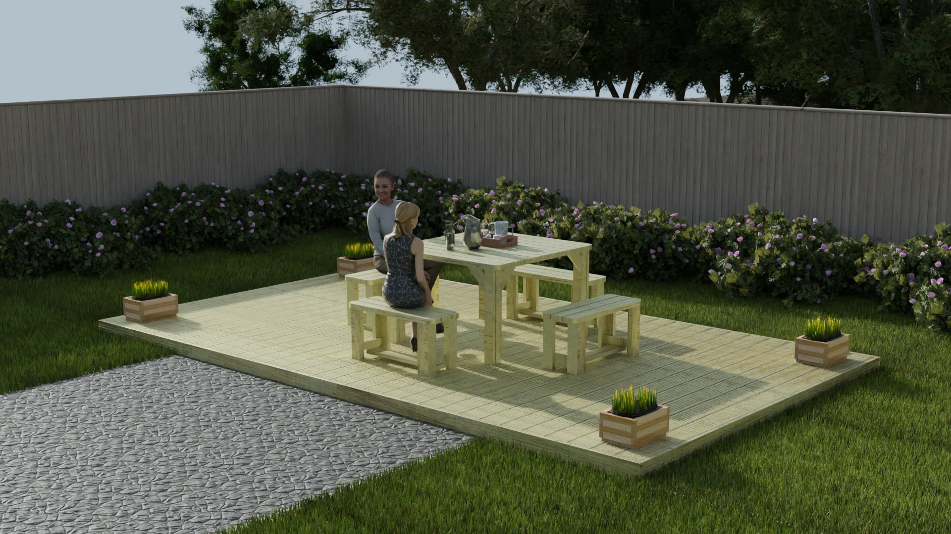 Wooden Decking Kit - Image 9
