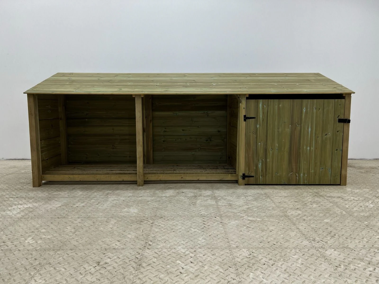 Wooden Garden Tool Storage W-335cm, H-126cm or 180cm, D-88cm - Image 4