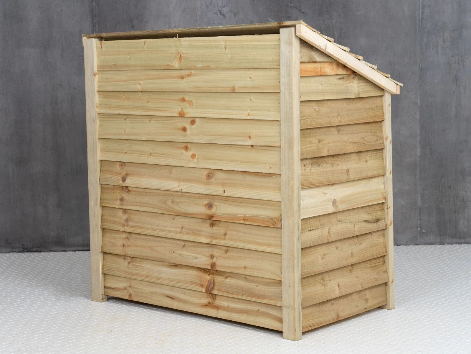 Wooden Log Store (W-119cm, H-118cm, D-71cm) - Image 4
