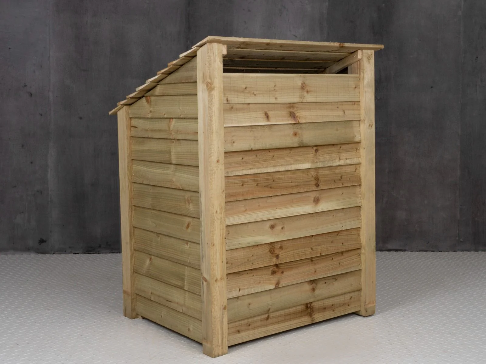 Wooden Log Store W-99cm, H-126cm Or 180cm, D-88cm - Image 3