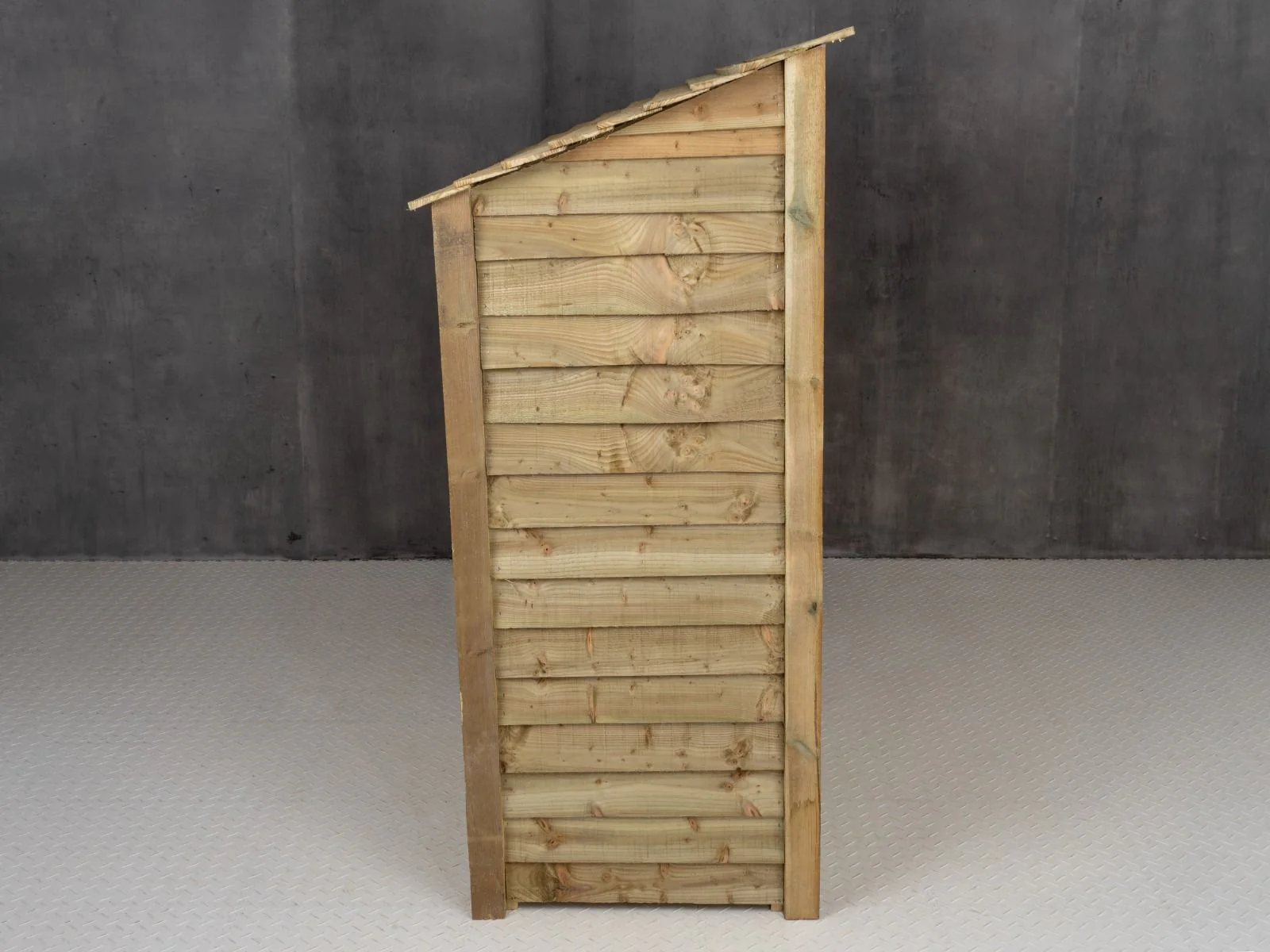 Wooden Log Store with Doors and Shelf W-227cm, H-126cm or 180cm, D-88cm - Image 3