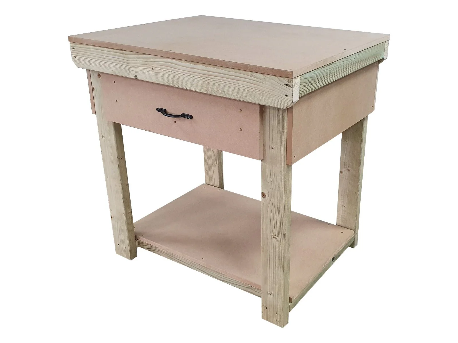 Wooden MDF top workbench, tool cabinet with drawers (V.1) - Image 3
