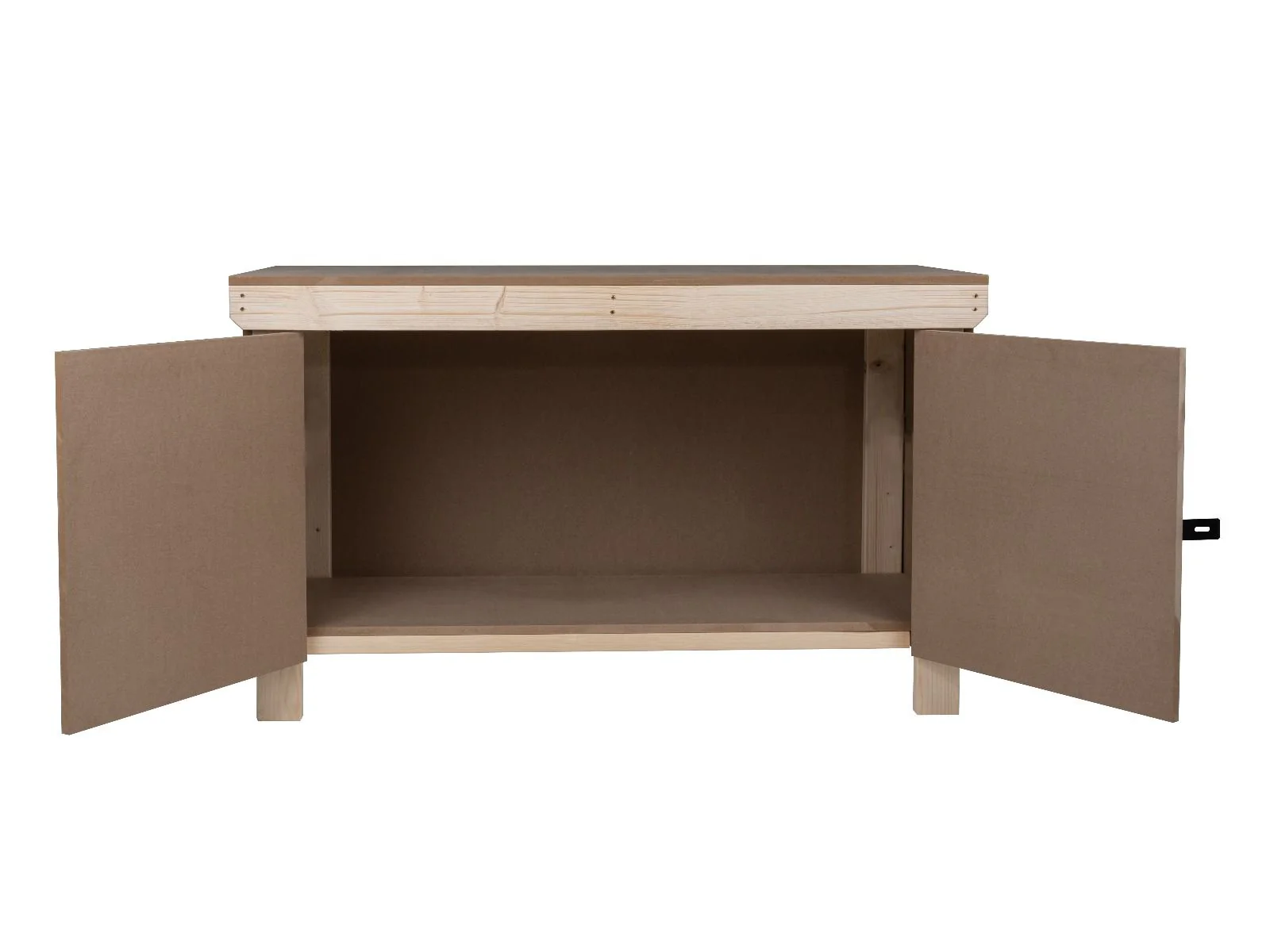 Wooden MDF Top Workbench With Lockable Cupboard (V.9) - Image 5