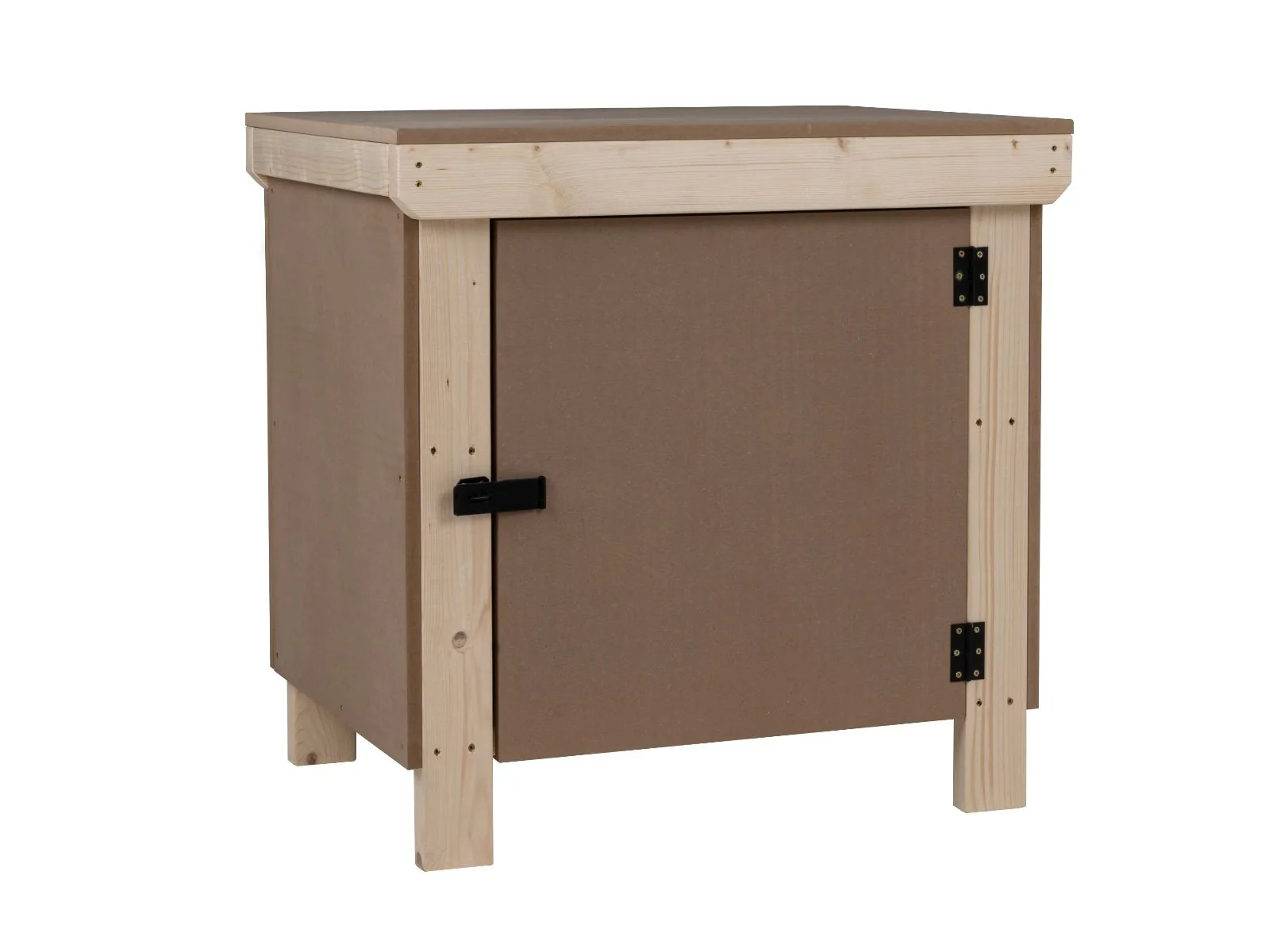 Wooden MDF Top Workbench With Lockable Cupboard (V.9) - Image 8