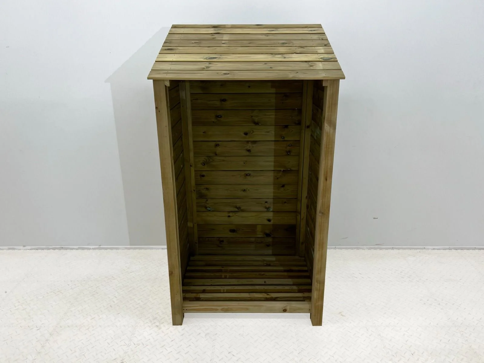 Wooden Premium Tongue/Groove Log Store (W-99cm, H-126cm or H-180cm, D-88cm) - Image 4