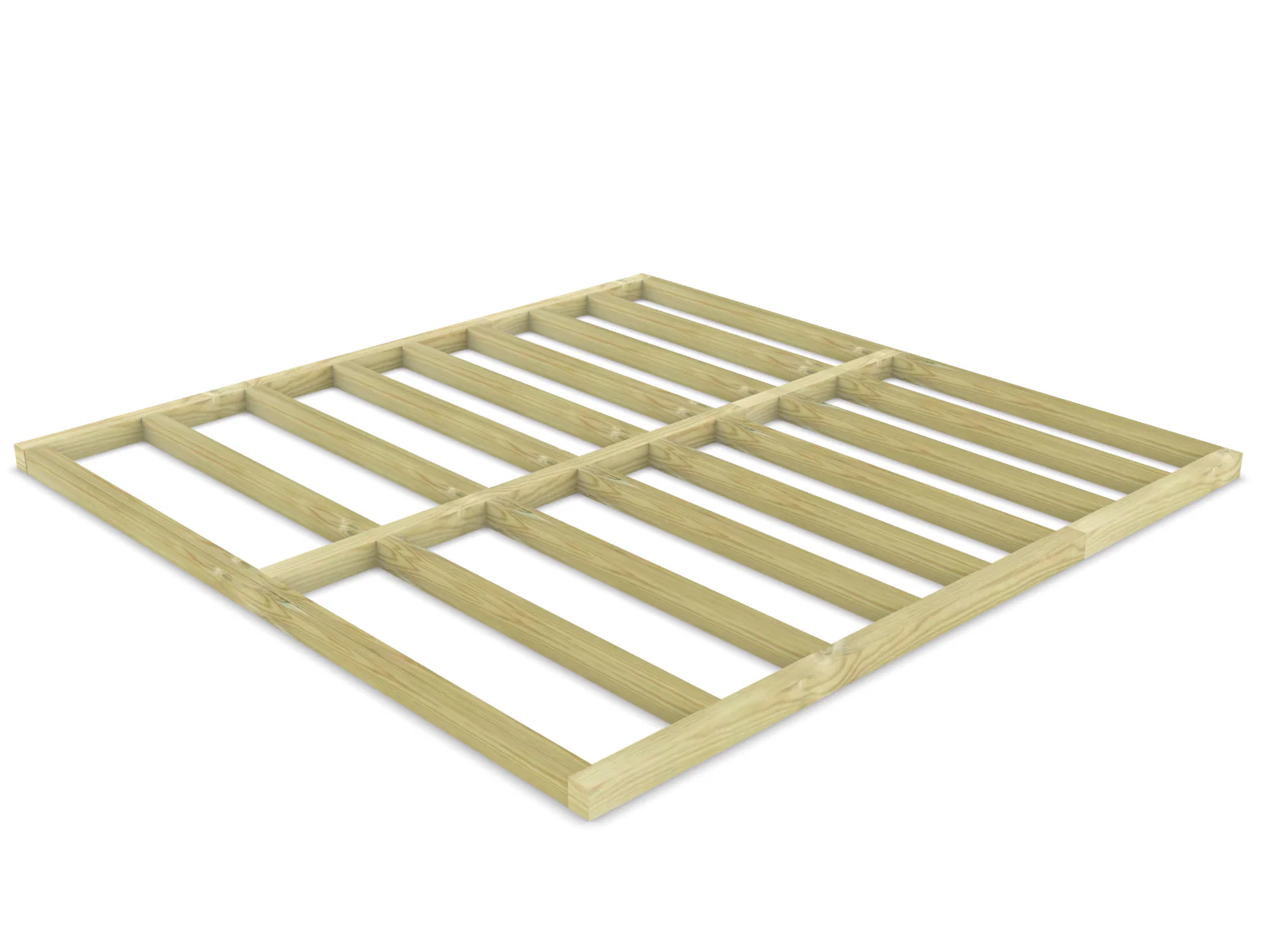 Wooden shed bases 10x10 (W-295cm x D-300cm) - Image 2