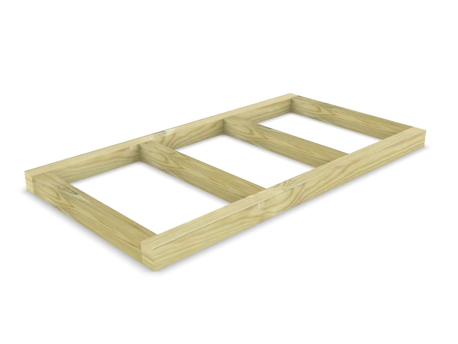 Wooden shed bases 6x3 (W-177cm x D-94cm) - Image 3