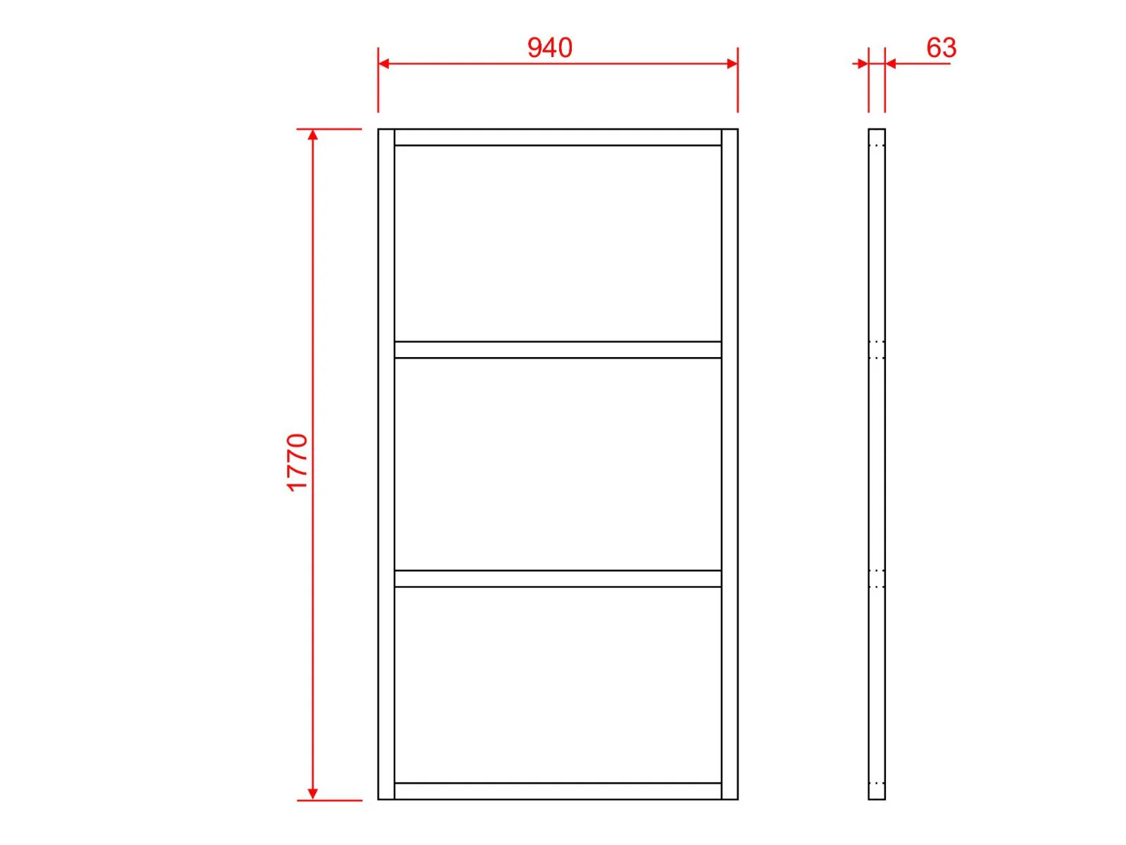 Wooden shed bases 6x3 (W-177cm x D-94cm) - Image 4