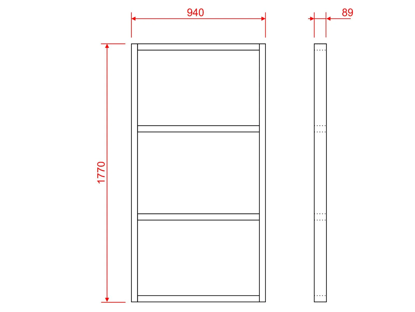 Wooden shed bases 6x3 (W-177cm x D-94cm) - Image 5