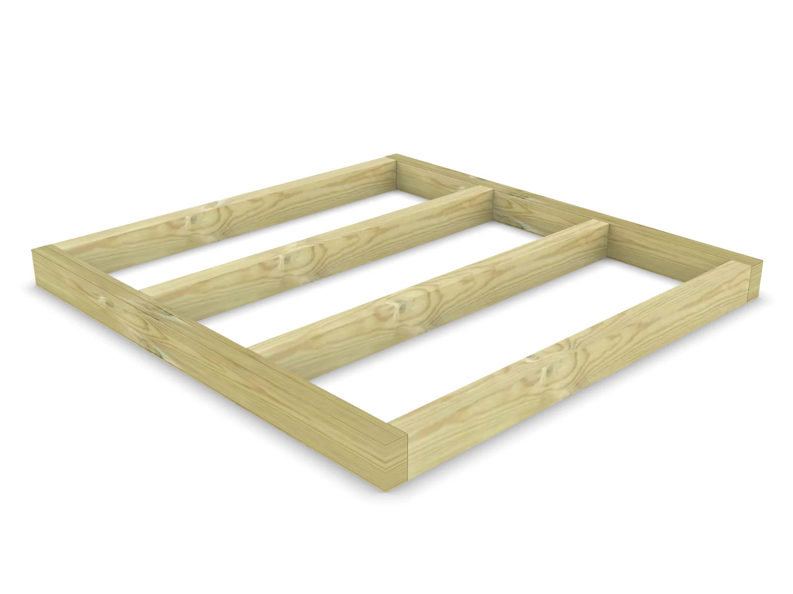 Wooden shed bases 6x6 (W-180cm x D-177cm) - Image 3