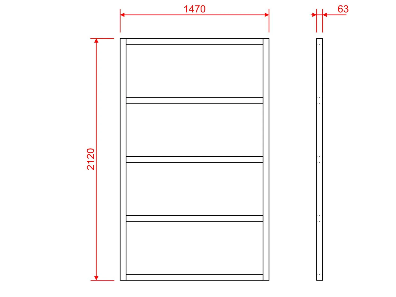 Wooden shed bases 7x5 (W-212cm x D-147cm) - Image 3