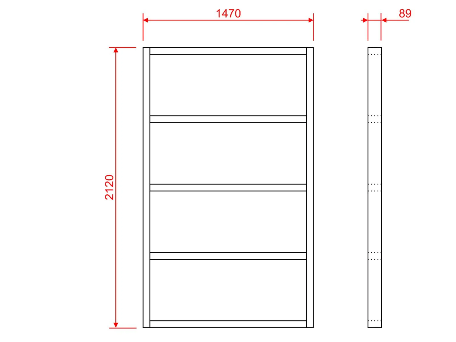 Wooden shed bases 7x5 (W-212cm x D-147cm) - Image 4