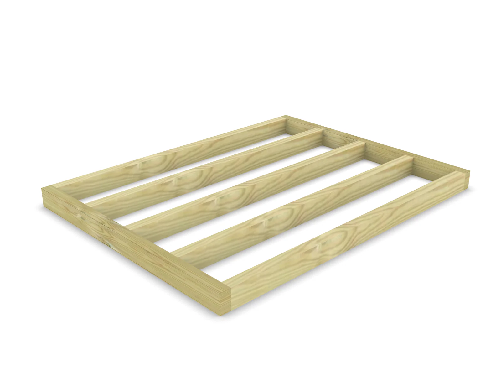 Wooden shed bases 8x6 (W-236cm x D-182cm) - Image 3