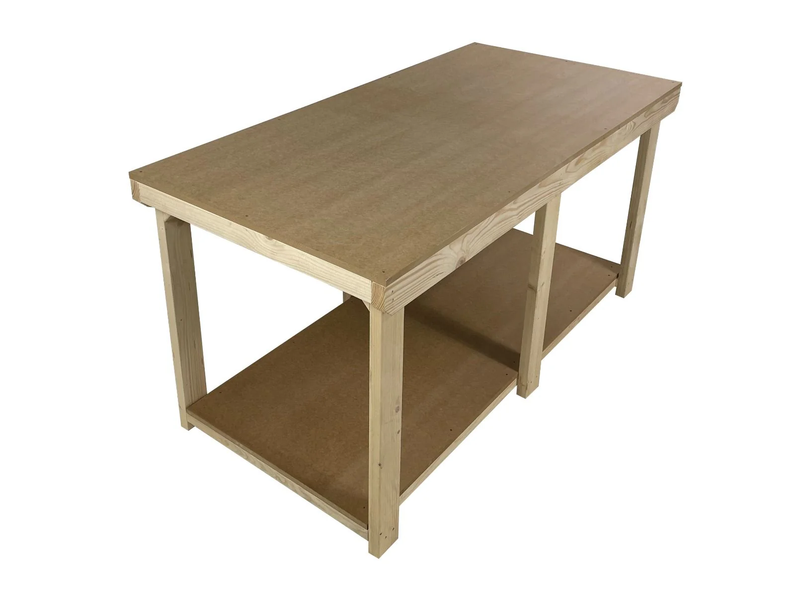 Wooden Workbench MDF Top Depth-3ft - Image 11
