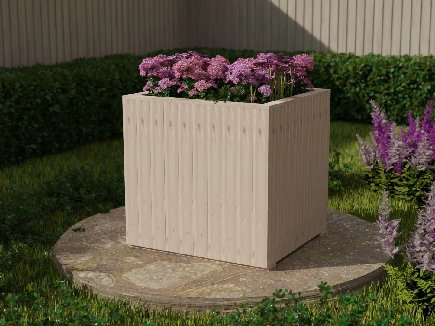 WoodyBloom3 Wooden Planter - Image 19