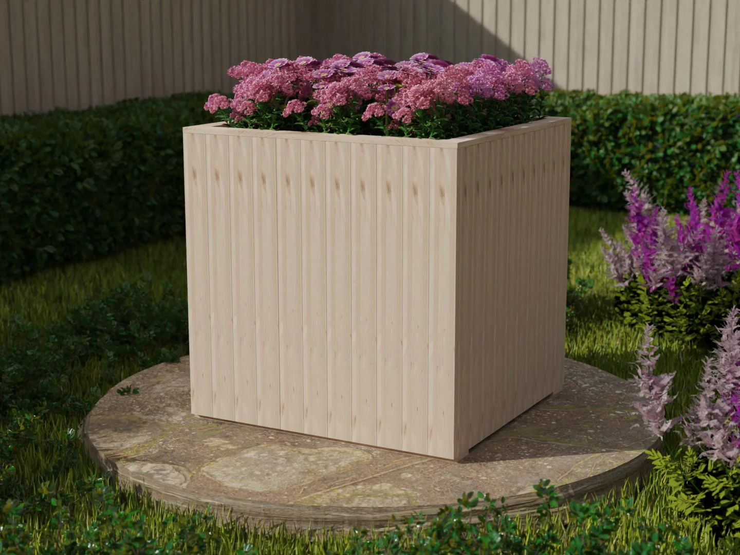 WoodyBloom3 Wooden Planter - Image 21