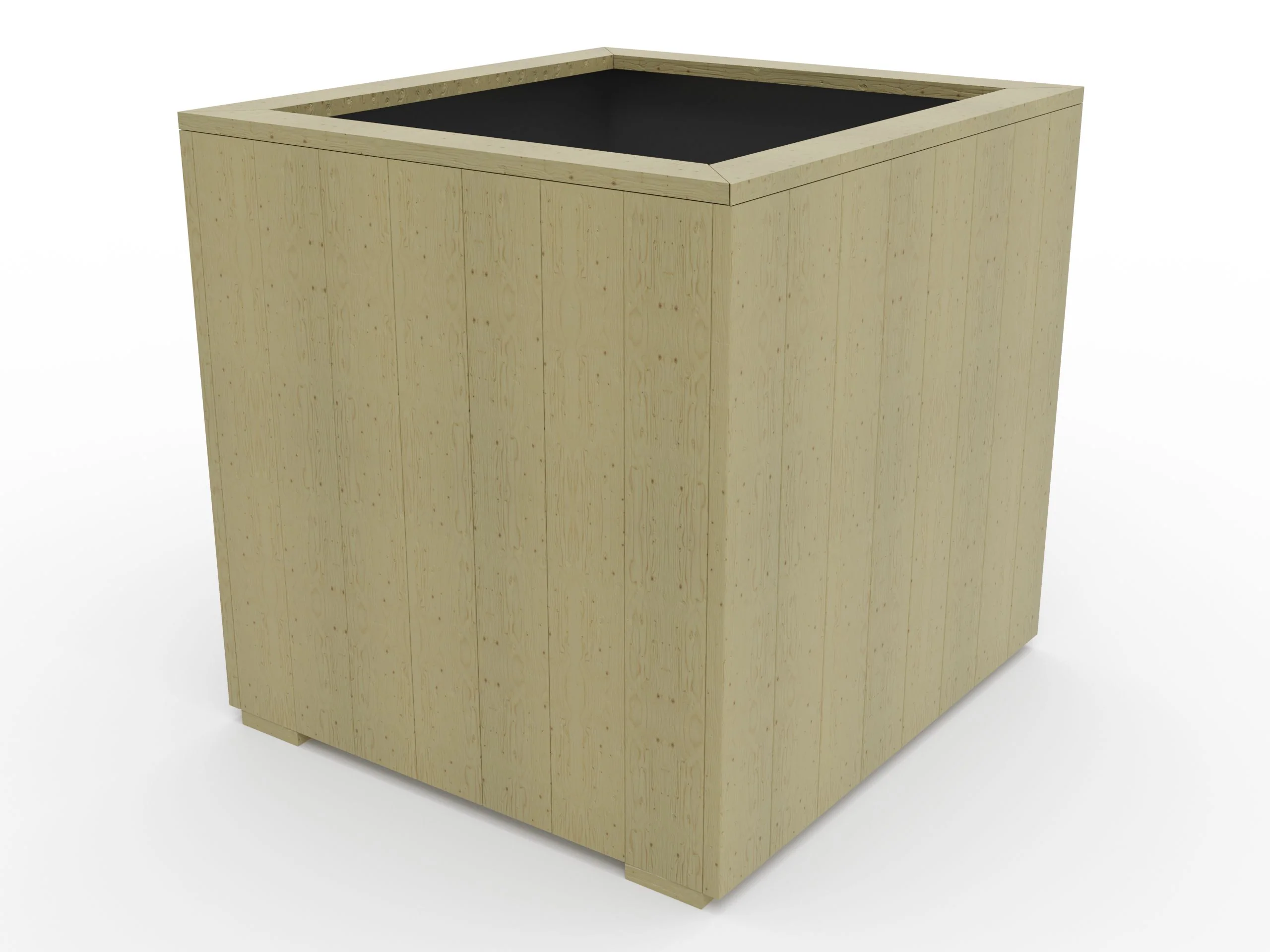 WoodyBloom3 Wooden Planter - Image 3