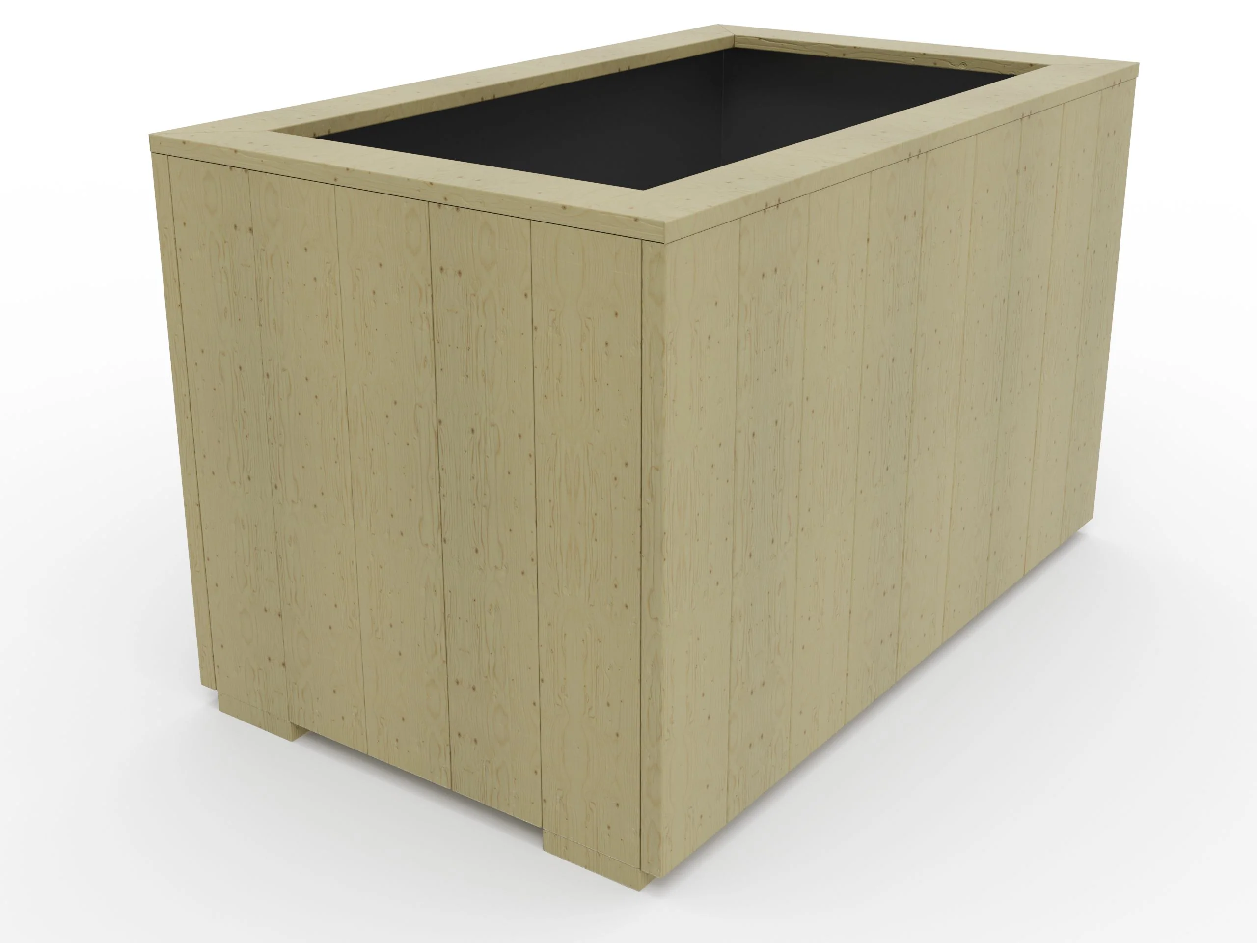WoodyBloom3 Wooden Planter - Image 4
