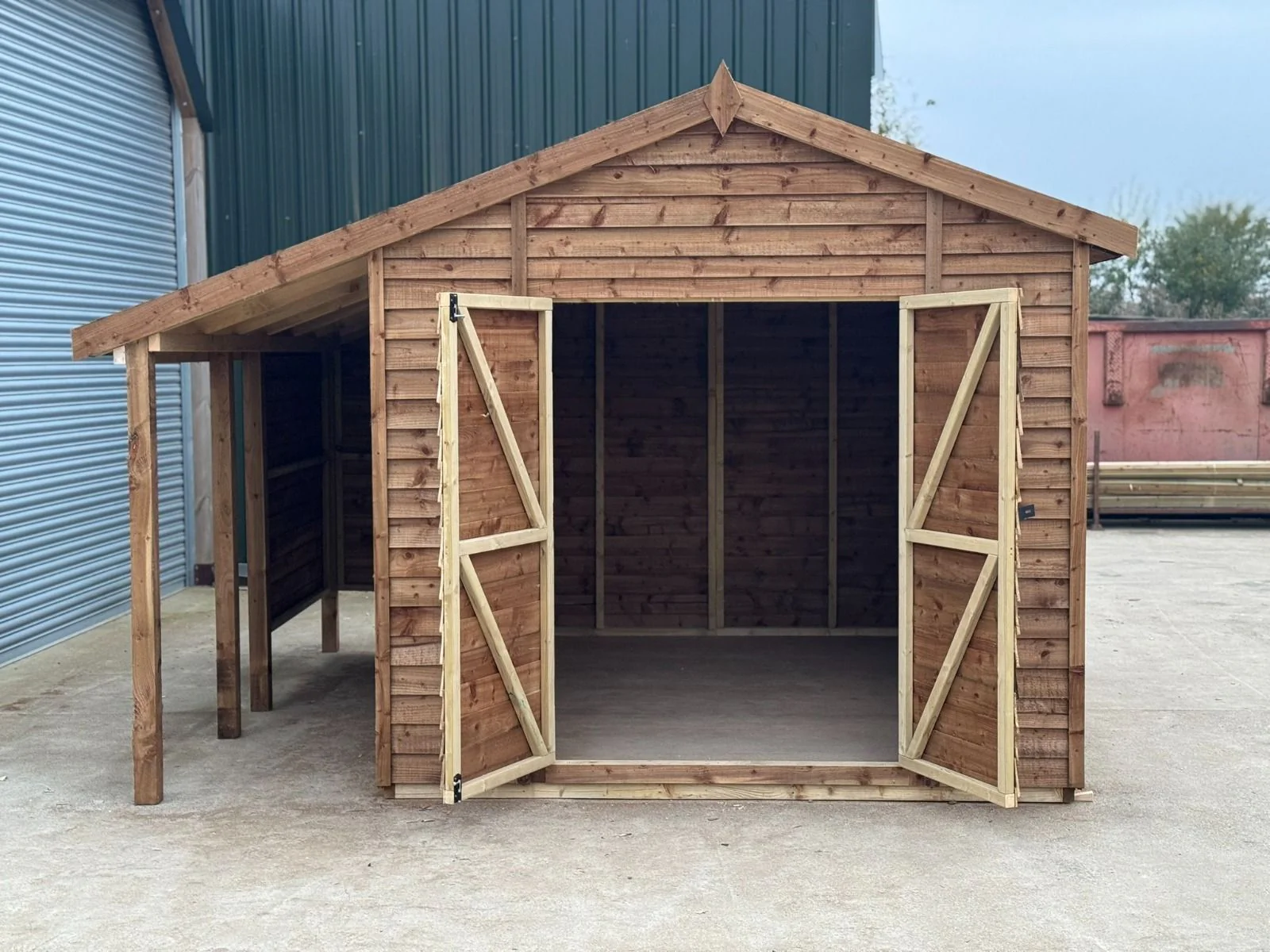 Workshop Shed, With Storage Area - Image 7